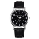 KINGNUOS 013 Casual Style Clock Men Wrist Watch Business Style Waterproof Quartz Watch