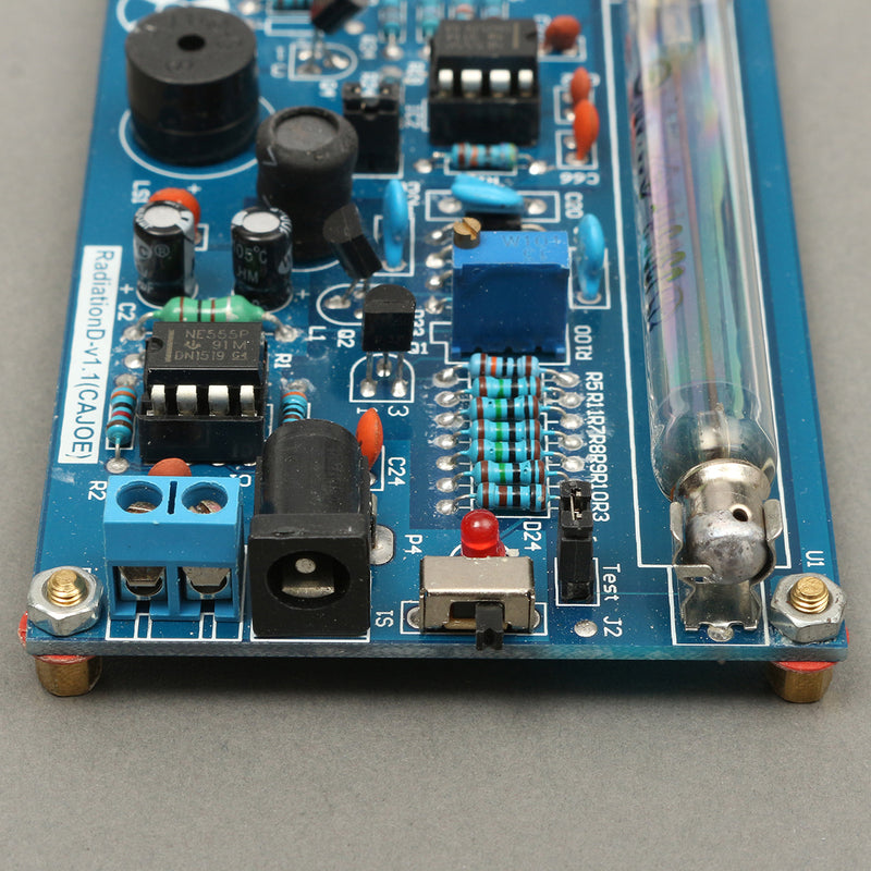 Assembled DIY Geiger Counter Kit Module Miller Tube GM Tube Nuclear Radiation Detector