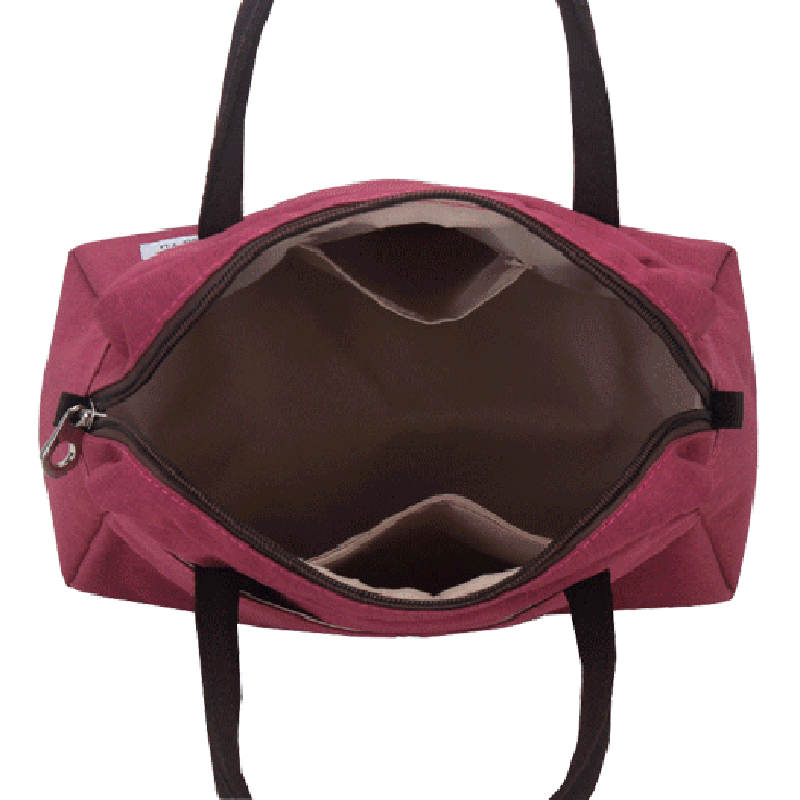 New Portable Lunch Bag Thermal Insulated Snack Lunch Box Carry Tote Storage Bag Travel Picnic Food P