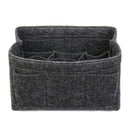 Felt Insert Bag Multi Pockets Handbag Purse Organizer Cosmetic Makeup Travel Desktop Organizer