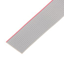 5M 1.27mm Pitch 14 Pin 14P Grey Gray Flat Ribbon Data Cable Wire Connector AWG28 300V