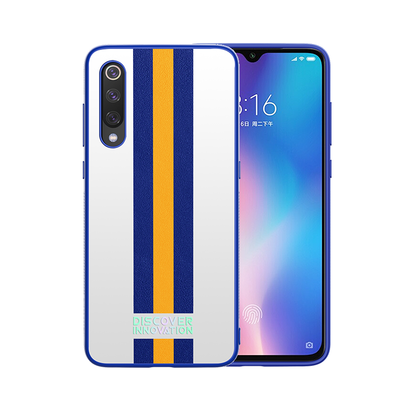 NILLKIN Reflective Stripe Shockproof Non-slip TPU Bumper Hard PC Protective Case for Xiaomi Mi 9 / Mi9 Transparent Edition