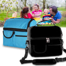 8L Picnic Bag Outdoor Camping Food Storage Bag Thermal Insulation Cooler Lunch Bag