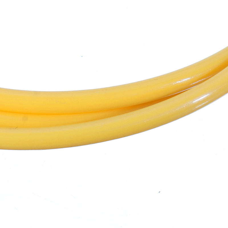 3 Rolls Yellow PTFE Feed Tube 1M Long Distance Guide Tube Iron Fluorine Tube for 3D Printer - Black