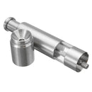 Stainless Steel Thumb Push Salt Spice Sauce Pepper Grinder Mill Muller Stick Tool Picnic BBQ