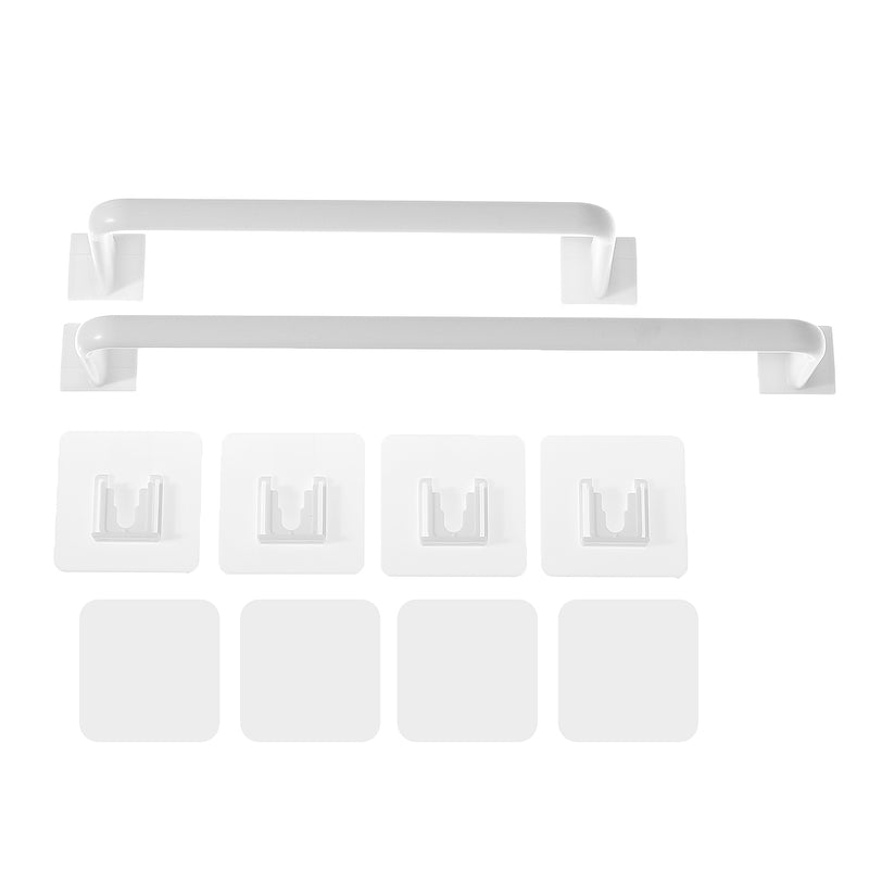 Wall Self-adhesive Bathroom Towel Hanging Organizer Storage Rack Home Kitchen