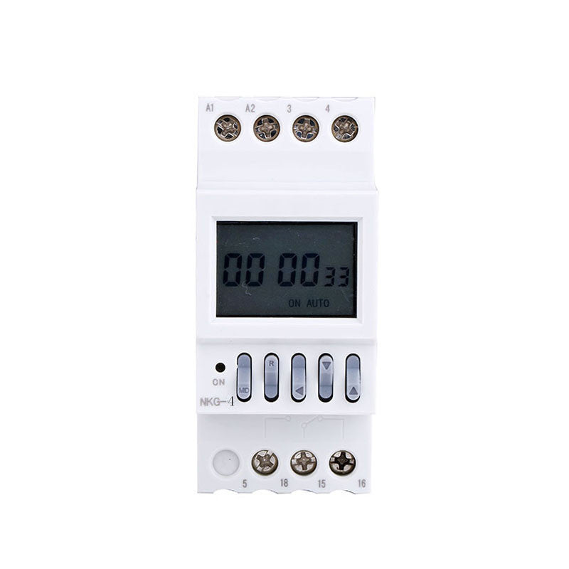 NKG-4 220V 5A Automatic Factory School Bell Timing Switch Controller 40 Groups Timer Time Switch Relay