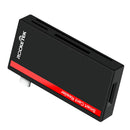 Rocketek UTC738 3-IN-1 Type-C Smart Card Reader with SD TF CAC Bank SIM Card Slot