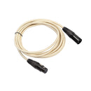 REXLIS 1/ 1.8/ 3M 3-Pin Male To Female Microphone Audio Cable
