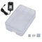 Black/White/Transparent Raspberry Pi ABS Case Enclosure Box V4 With Heat Sink + 5V3A Power Supply EU Plug DIY Kit For Raspberry Pi 4B