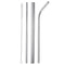 215cm Long Drinking Straws Set of 4 Straw Cleaning Brush Reusable Drinking Straws with Box