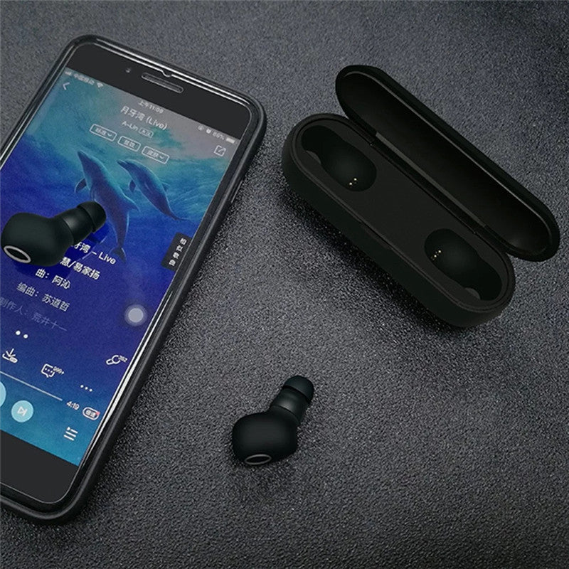 Bakeey Q1 bluetooth 5.0 True Wireless In-ear Music Earphone Waterproof Sports Headset With Mic Charging Case