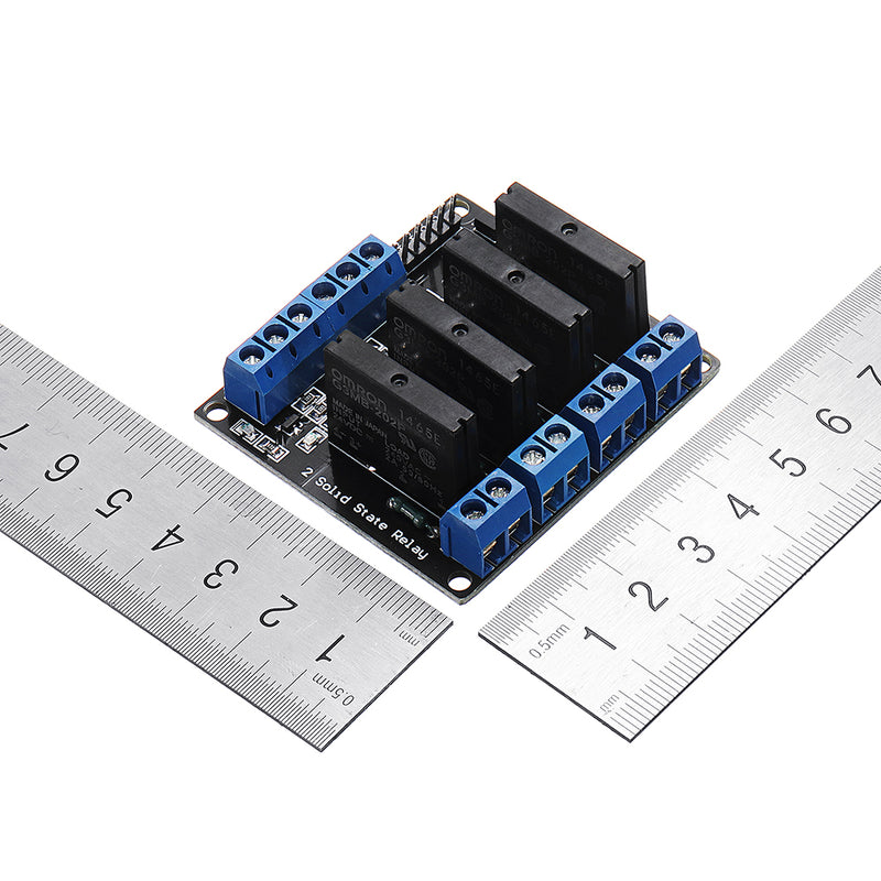 4 Channel DC 24V Relay Module Solid State High and low Level Trigger 240V2A