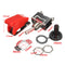 Excellway 12V Heavy Duty Toggle Switch Flick ON/OFF Light Switch Spst With Waterproof Missile Cover