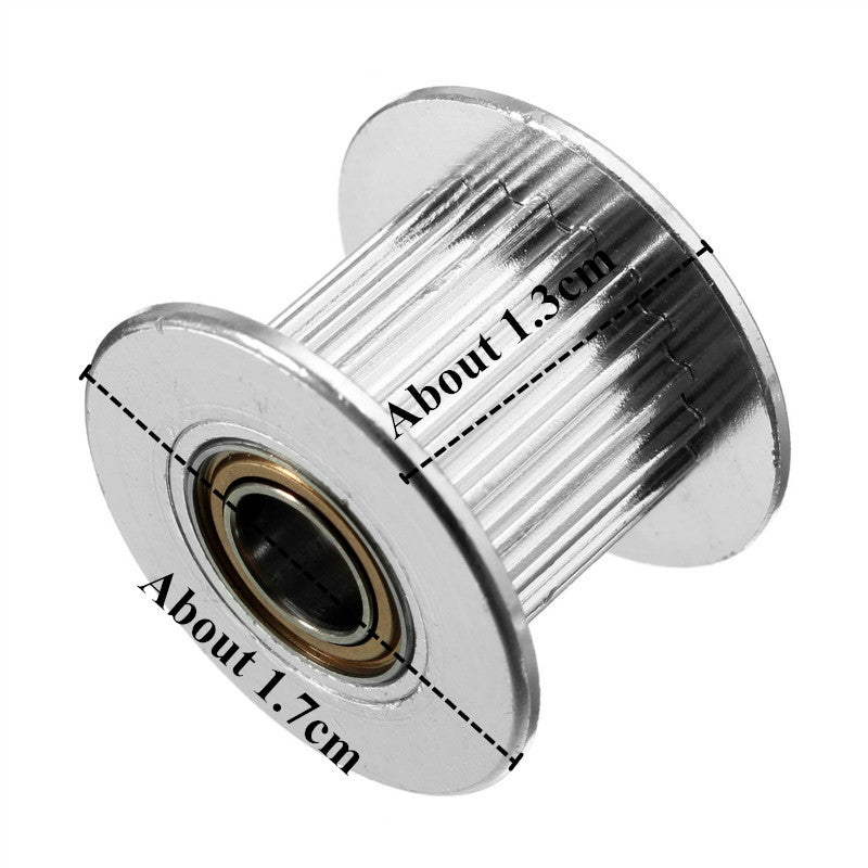 GT2 Pulley 20 With Teeth Timing Gear Bore 5MM For GT2 Belt Width 10MM For 3D Printer