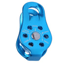XINDA Rock Climbing Mountaineering High Altitude Fixed Single 20KN Pulley Aluminium Alloy
