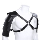 Tactical Leather Vest Adjustable Body Chest Harness Men Outdoor Hunting Belt Shoulder Tights