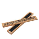 Handicraft Wooden Incense Burner Box Handmade Holder Stick Holder Home Decorations