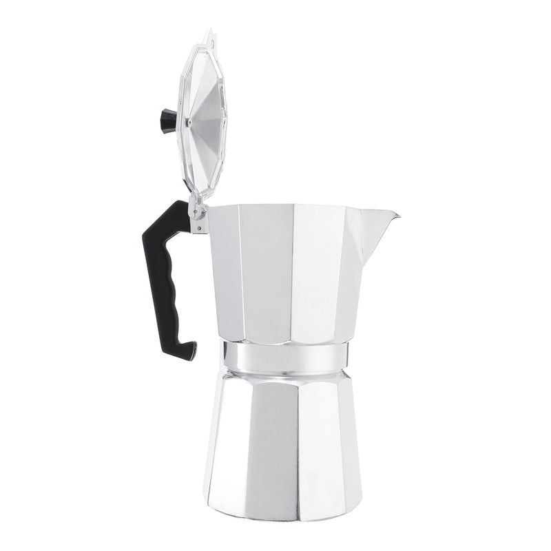 3/6/9/12 Cups Aluminum Espresso Moka Percolator Portable Coffee Maker Stovetop Home DIY