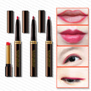 2 In 1 Double Head Lip Stick Mouth Lip Liner Long Lasting Moisturizing  Lip Makeup