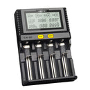 Miboxer New C4-12 LCD Adjustable Intelligent Battery Charger 4 Slots Multiple Battery For 18650 26650 AAA Li-ion Ni-MH Ni-Cd Battery