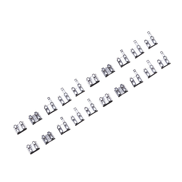 10Pcs/Set Dental Orthodontic Metal Bracket Braces Edgewise 022 Slot 3-4-5 Hooks Teeth Correction Decorations