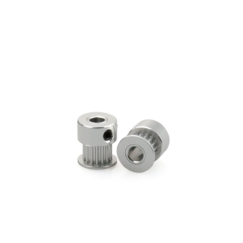 Anet Aluminum 16 Teeth Timing Belt Pulley 5mm Bore 6mm Width Flange Synchronous Wheel for 3D Printer CNC Parts