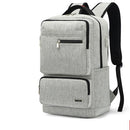 OUTWALK Business Simple Casual Backpack Multi-function USB Charging Korean Version Large Capacity Men's Travel Laptop Bag