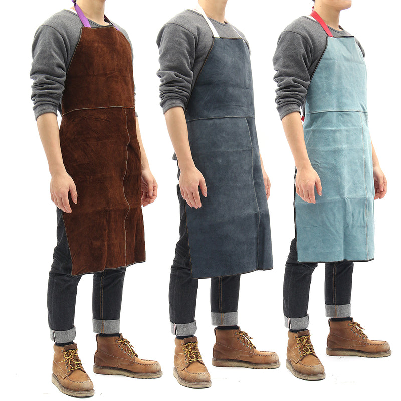 Welding Equipment Welder Heat Insulation Protection Apron Cow Leather 60x90cm