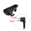 RETEVIS 2pin Jack 3.5mm/2.5mm Audio Adapter
