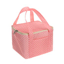 Portable Oxford Cloth Insulated Lunch Bag Square Thermal Bag Tote Outdoor Picnic Container