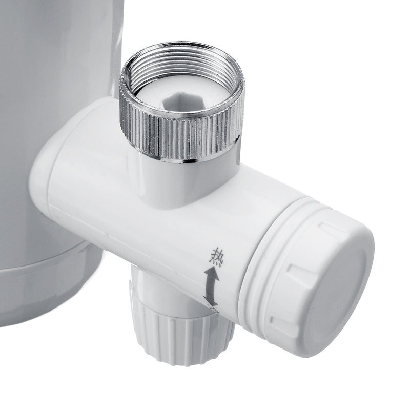 Instant Electric Faucet Tap Hot Water Heater LED Display Home Bathroom Kitchen Faucet