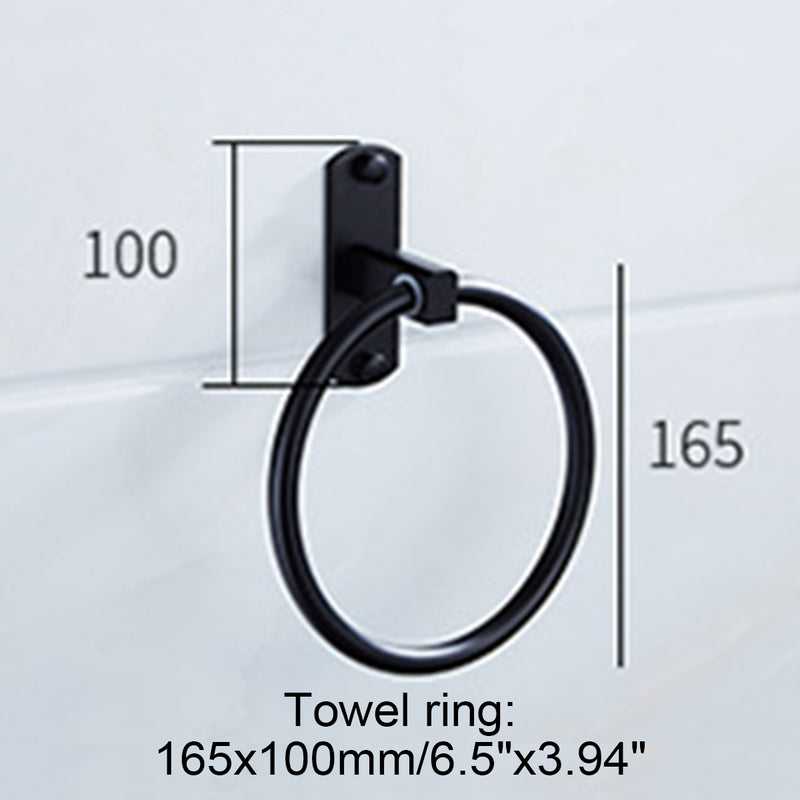 Aluminum Bathroom Shower Caddy Shelf Wall-mounted Rack Organizer Towel Holder