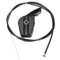 65'' Universal Throttle Cable Switch Lever Control Handle Kit For Most Lawnmower Motorcycle