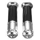 Universal 7/8 inch Rubber Gel Hand Grips Aluminum  Motorcycle ATV