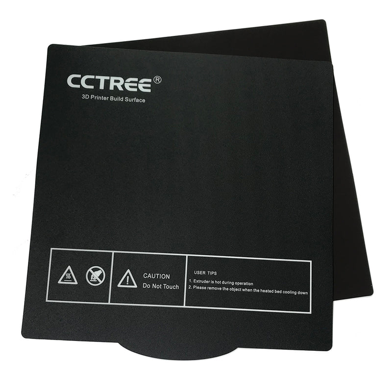 CCTREE 310*310mm Soft Magnetic Heated Bed Sticker With Back Glue for 3D Printer Bulid Surface Plate
