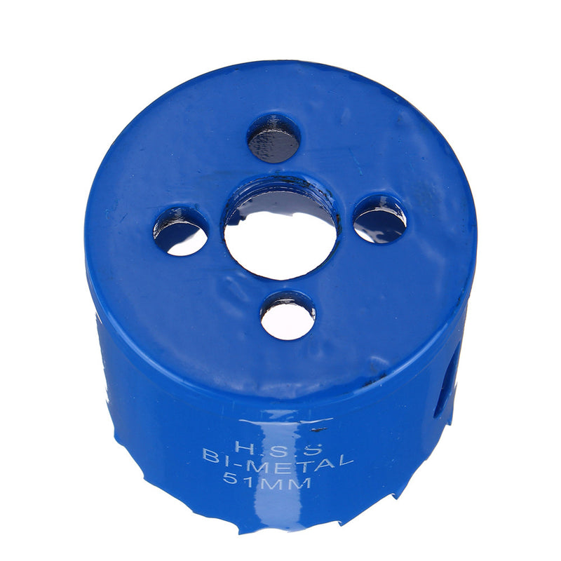 38-114mm Bi Metal Hole Saw General Purpose Cutter Drill Bits Tool Plumbers Kit