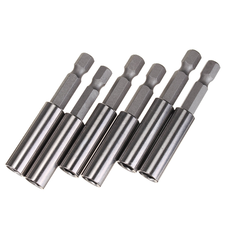 10pcs Socket Drill Bit Holder Hex Shank Magnetic Extension for Screwdriver