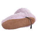 NEW Winter USB Warmer Foot Shoes Plush Warm Electric Slippers Feet Heat Washable Home Shoes
