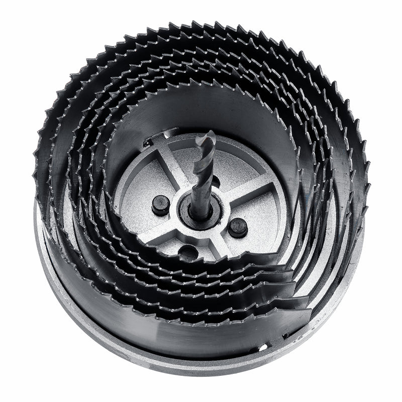 Sharp Durable Woodworking Hole Saw Drill Bit Hole Saw Cutter Kit for Wood Gypsum