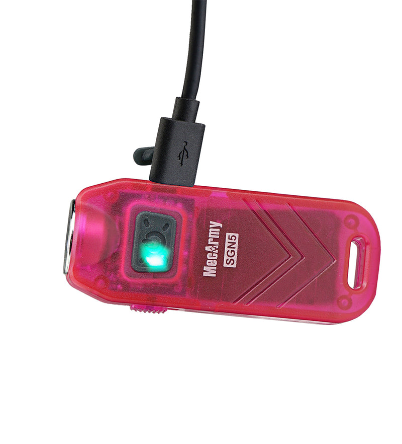 MecArmy SGN5 560 Lumen Flashlight 300mAh USB Charging Camping Light Outdoor Hunting Emergency Work Lamp