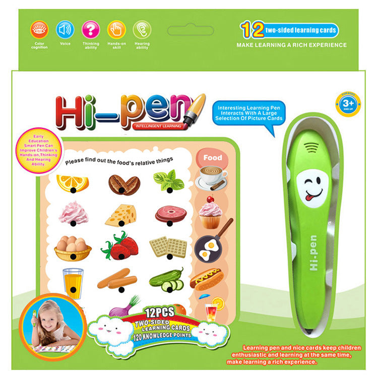 Multi-functional English Language Learning Reading Pen Foreign Language Learning Machine Early Education Reading Pen for Kids