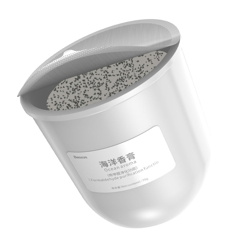 Baseus Car Air Freshener Strong Perfume with Solid Aroma Cup Holder Auto Purifier Air Conditioner Diffuser Remove Formaldehyde