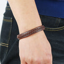 Hand-woven Multi-layer Leather Creative Men's PU Bracelet