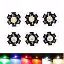 3W High Power LED PCB Bulb Beads Chips Car Indoor Reading Lamp Aquarium Heat Sink