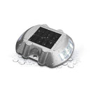 Solmore Aluminum Alloy LED Solar Power Path Lamp Deck Stud Garden Road Dock Yard Lights