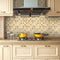Retro Self-adhesive Wall Sticker Home Tiles Floor Background Kitchen PVC Anti-oil Wall Stickers