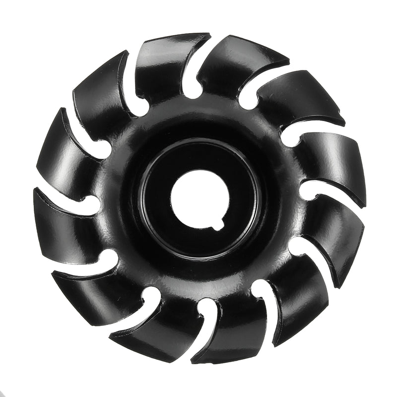 90mm Wood Carving Disc 12T Woodworking Root Milling Cutter for 16mm Aperture Angle Grinder