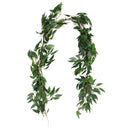 Artificial Willow & Eucalyptus Leaves Wedding Doorways Party Backdrop Decorations Hanging Crafts Hanging Ornaments