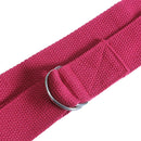 6FT Yoga Stretch Strap D-Ring Belt Fitness Training Strap Belt